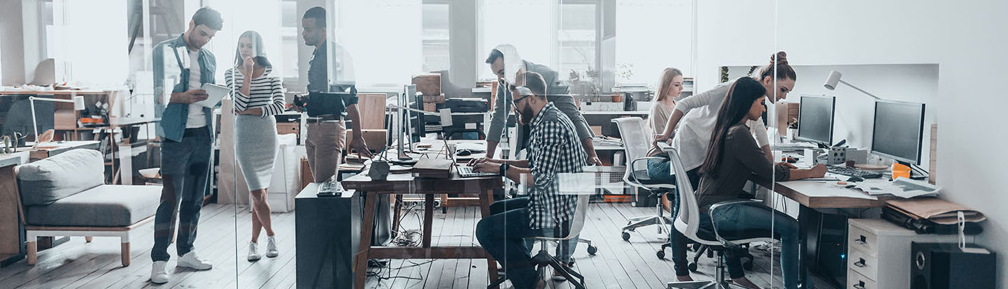 Open office environment