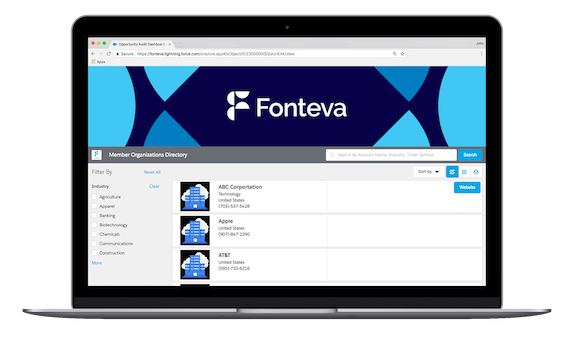 Fonteva Labs Directories makes it easy to customize your members’ journey with tons of feature and add-ons for your ams membership software.